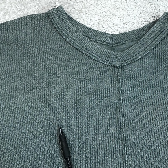 Aerie Wonder Textured Shirt Oversize Loungewear Comfy XS - Picture 4 of 8